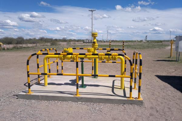 Obra de gas